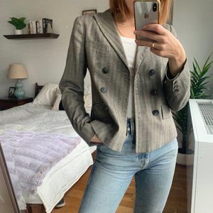 Theory Double Breasted Blazer
